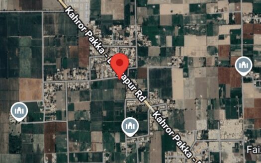 پانچ ایکڑ زمین برائے فروخت کالونی کی کٹنگ کے لیے